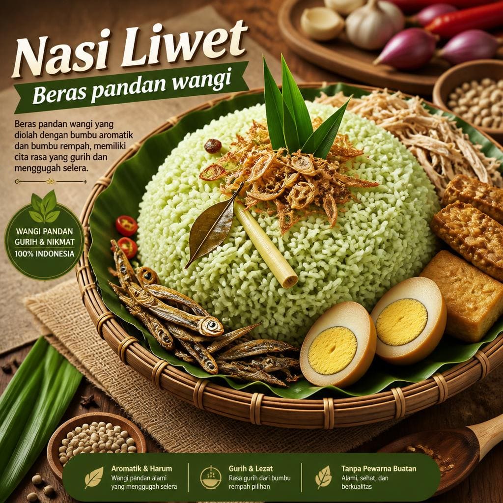 Nasi Liwet di RM Bumi Aki